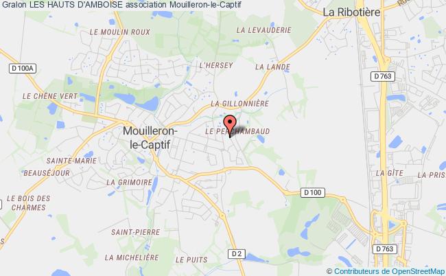plan association Les Hauts D'amboise Mouilleron-le-Captif
