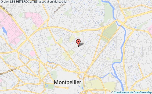 plan association Les HÉtÉroclites Montpellier