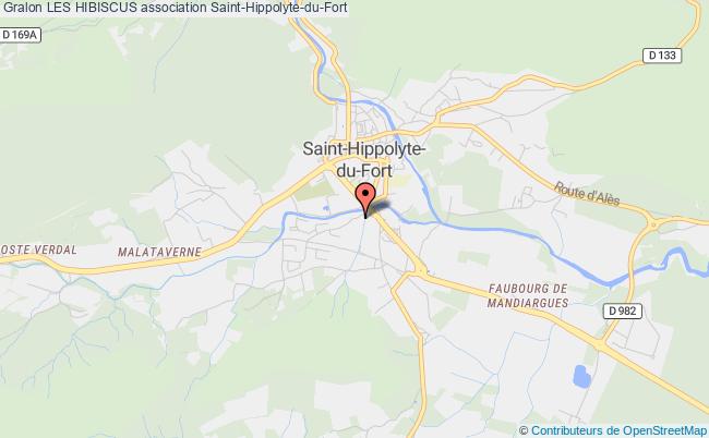 plan association Les Hibiscus Saint-Hippolyte-du-Fort