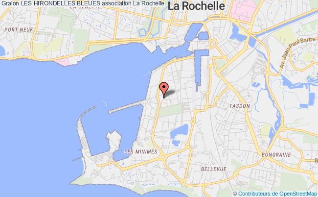 plan association Les Hirondelles Bleues La    Rochelle