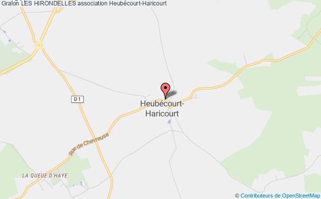 plan association Les Hirondelles Heubécourt-Haricourt