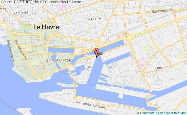 plan association Les Hydro-nautes Havre