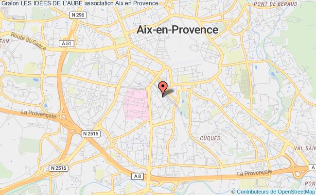 plan association Les IdÉes De L'aube Aix-en-Provence