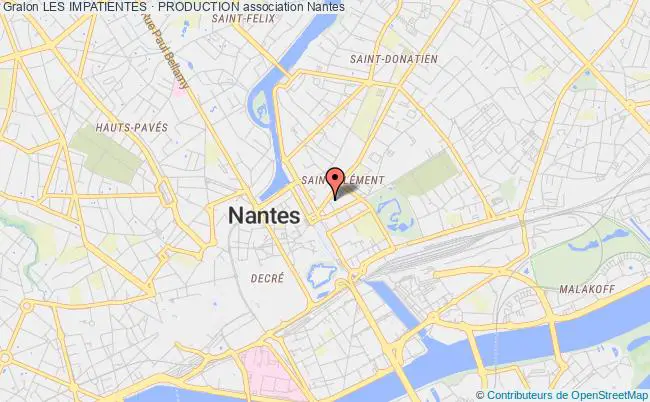 plan association Les Impatientes · Production Nantes