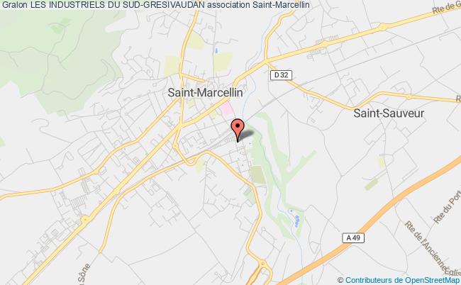 plan association Les Industriels Du Sud-gresivaudan Saint-Marcellin Cédex