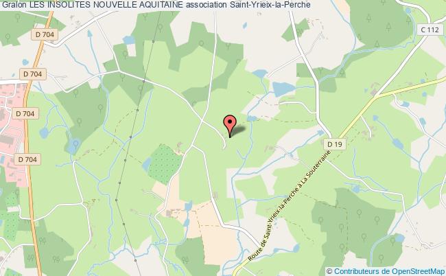 plan association Les Insolites Nouvelle Aquitaine Saint-Yrieix-la-Perche