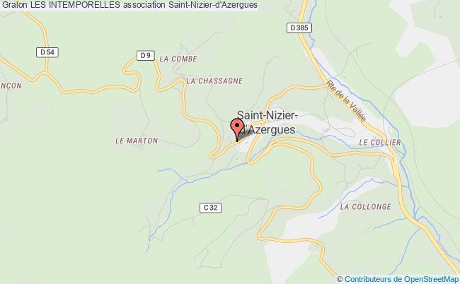 plan association Les Intemporelles Saint-Nizier-d'Azergues