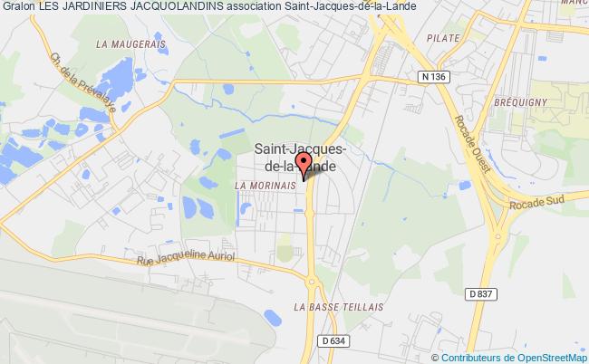 plan association Les Jardiniers Jacquolandins Saint-Jacques-de-la-Lande