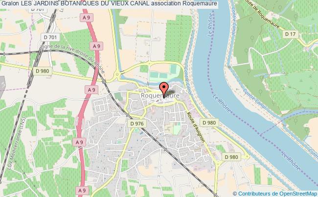 LES JARDINS BOTANIQUES DU VIEUX CANAL