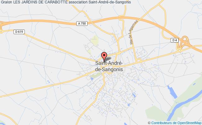 plan association Les Jardins De Carabotte Saint-André-de-Sangonis