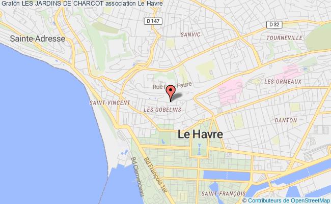 plan association Les Jardins De Charcot Le    Havre