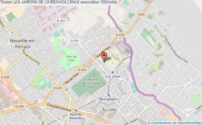 plan association Les Jardins De La Bienveillance 