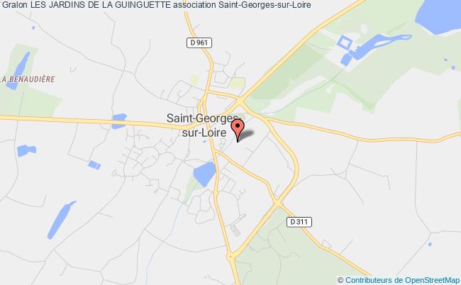 plan association Les Jardins De La Guinguette Saint-Georges-sur-Loire