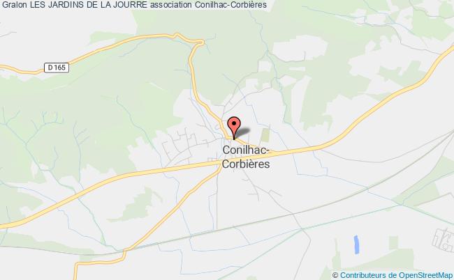 plan association Les Jardins De La Jourre Conilhac-Corbières
