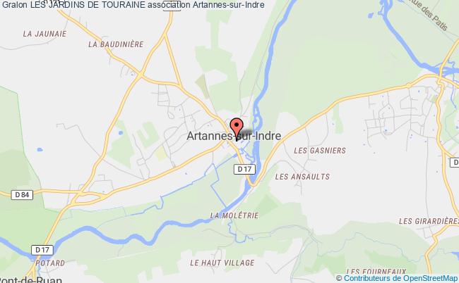 plan association Les Jardins De Touraine Artannes-sur-Indre