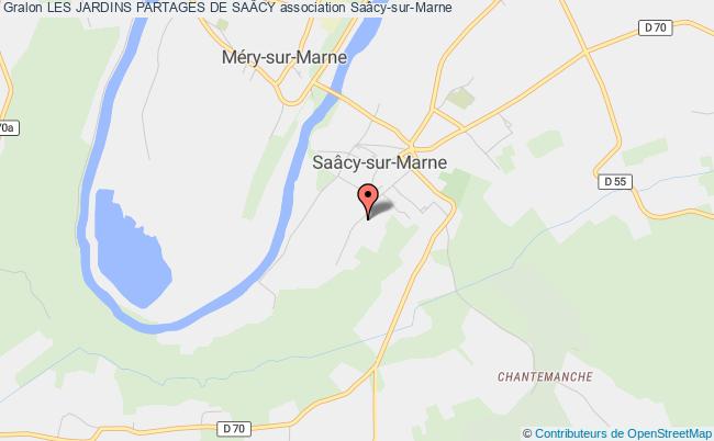 plan association Les Jardins Partages De SaÂcy Saâcy-sur-Marne