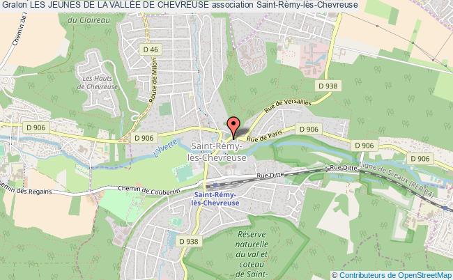 plan association Les Jeunes De La VallÉe De Chevreuse Saint-Rémy-lès-Chevreuse