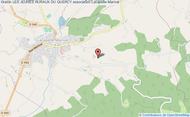 plan association Les Jeunes Ruraux Du Quercy Lacapelle-Marival