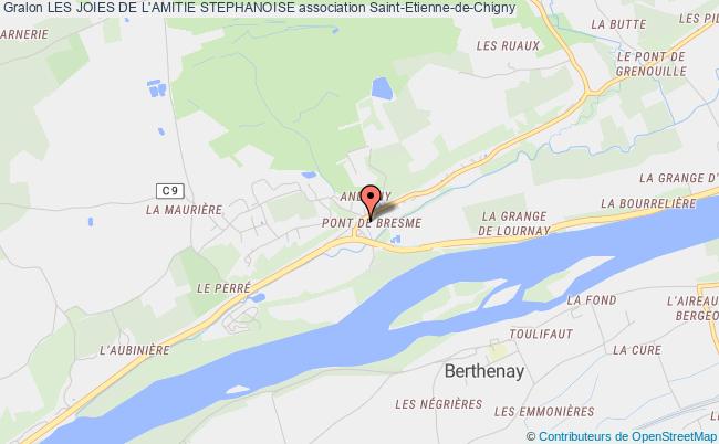 plan association Les Joies De L'amitie Stephanoise Saint-Étienne-de-Chigny