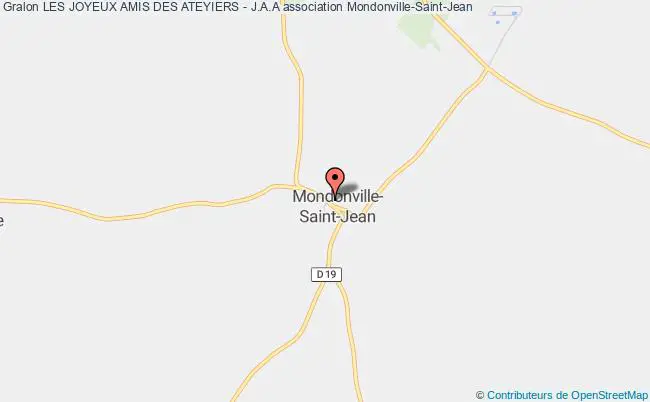 plan association Les Joyeux Amis Des Ateyiers - J.a.a Mondonville-Saint-Jean