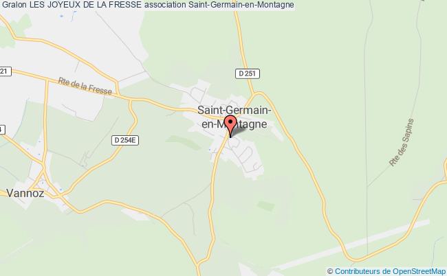 plan association Les Joyeux De La Fresse Saint-Germain-en-Montagne