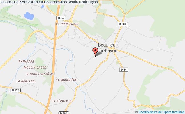 plan association Les Kangouroules Beaulieu-sur-Layon