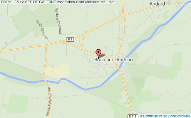 plan association Les Lames De Galerne Loire-Authion