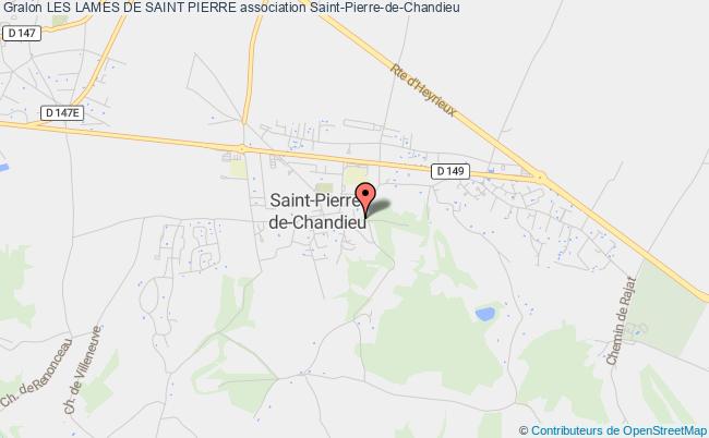 plan association Les Lames De Saint Pierre Saint-Pierre-de-Chandieu