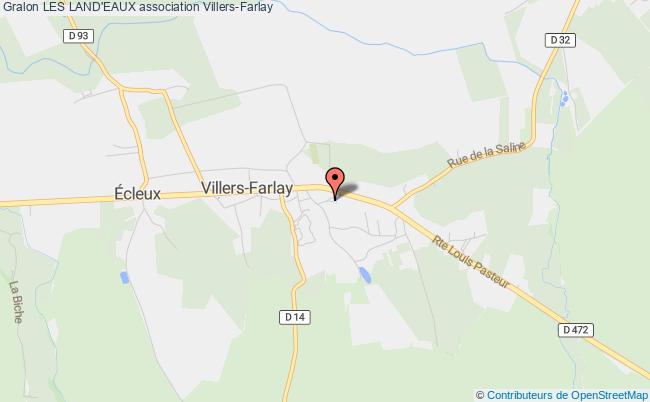 plan association Les Land'eaux Villers-Farlay