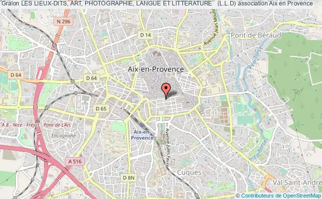 plan association Les Lieux-dits, Art, Photographie, Langue Et Litterature   (l.l.d) Aix-en-Provence