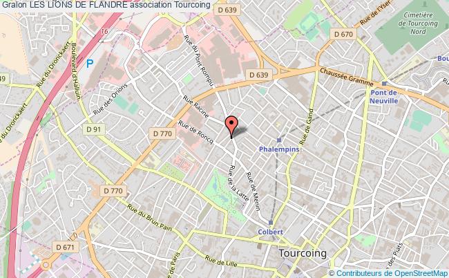 plan association Les Lions De Flandre 
