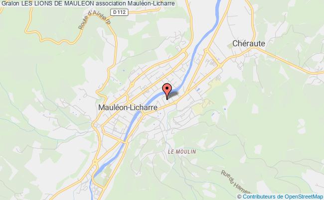 plan association Les Lions De Mauleon Mauléon-Licharre
