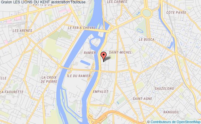 plan association Les Lions Du Kent Toulouse