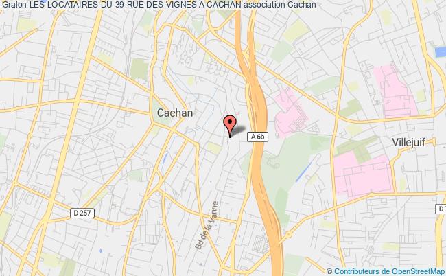 plan association Les Locataires Du 39 Rue Des Vignes A Cachan Cachan