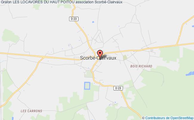 plan association Les Locavores Du Haut Poitou Scorbé-Clairvaux