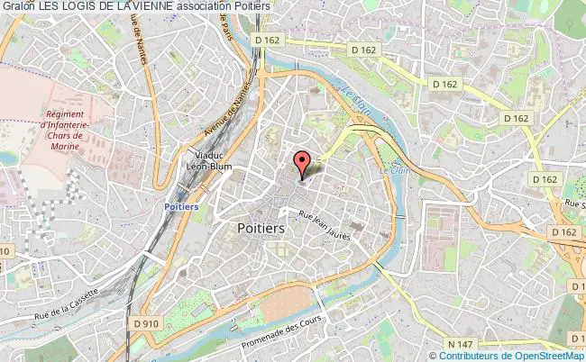 plan association Les Logis De La Vienne Poitiers