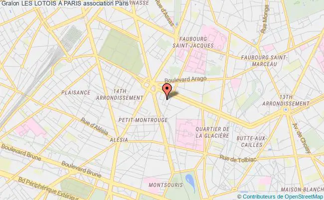 plan association Les Lotois À Paris Paris