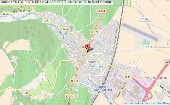 plan association Les Loupiots De La Chapelotte Nuits-Saint-Georges