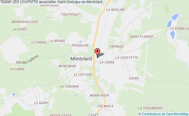 plan association Les Loupiots Saint-Georges-de-Montclard