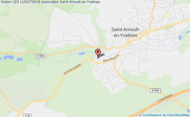 plan association Les Ludotiens Saint-Arnoult-en-Yvelines