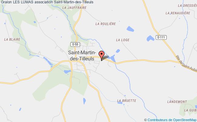 plan association Les Lumas Saint-Martin-des-Tilleuls