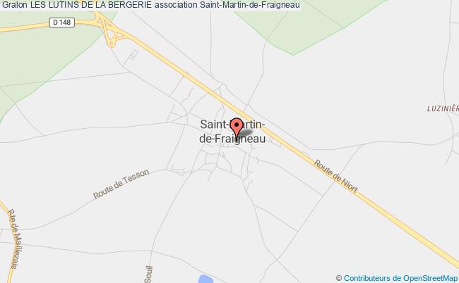 plan association Les Lutins De La Bergerie Saint-Martin-de-Fraigneau