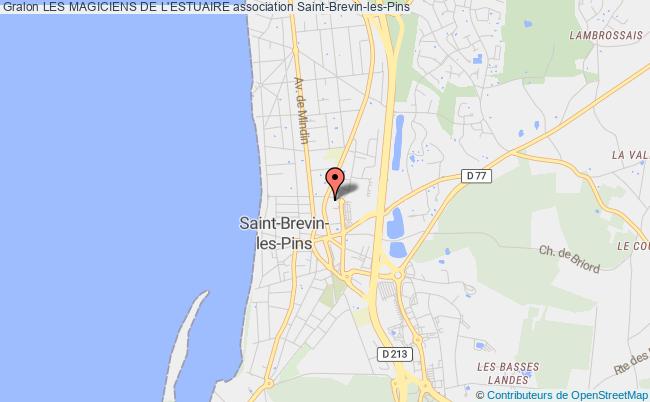 plan association Les Magiciens De L'estuaire Saint-Brevin-les-Pins