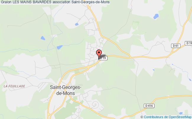 plan association Les Mains Bavardes Saint-Georges-de-Mons