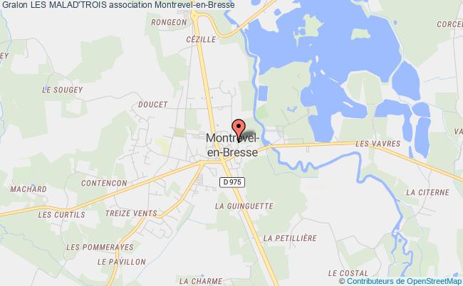 plan association Les Malad'trois Montrevel-en-Bresse