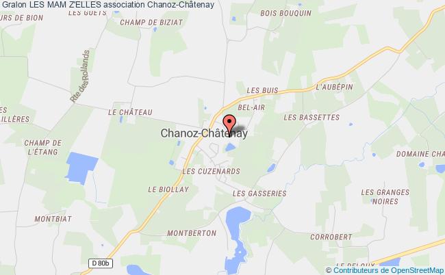 plan association Les Mam Z'elles Chanoz-Châtenay