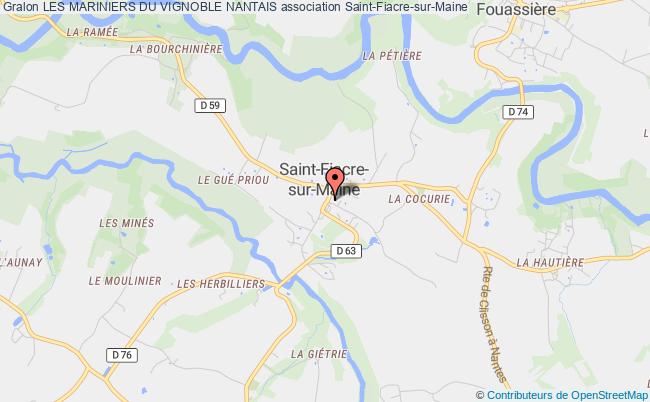 plan association Les Mariniers Du Vignoble Nantais Saint-Fiacre-sur-Maine