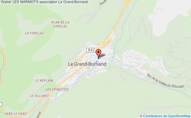 plan association Les Marmots Grand-Bornand