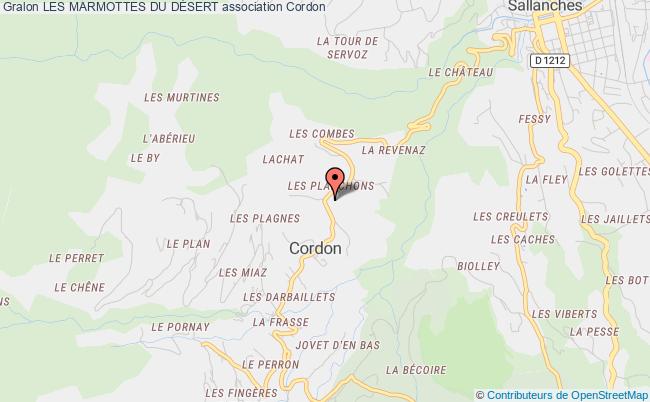 plan association Les Marmottes Du DÉsert Cordon