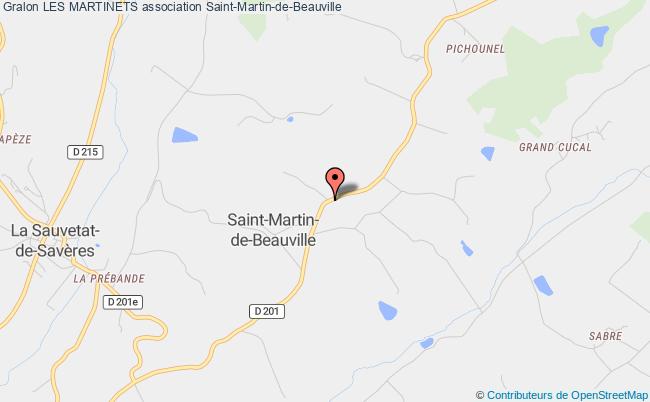 plan association Les Martinets Saint-Martin-de-Beauville